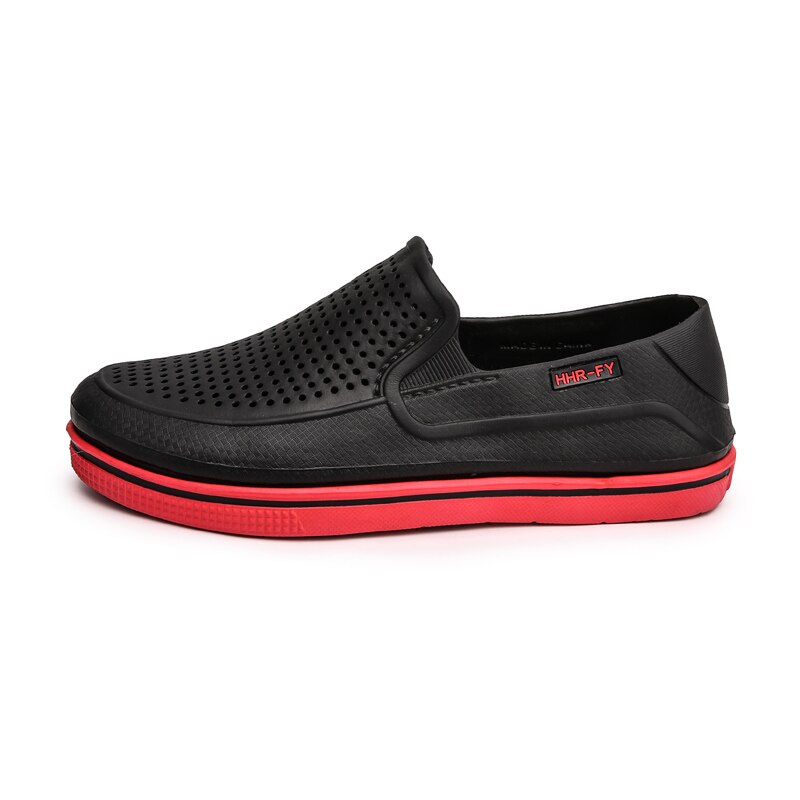 Originele Klassieke Slip Op Tuin Klomp Schoenen Mannen Zomer Platform Slipper Lite Sport Rit Outdoor Band Water Sandalen Capri Schoenen: Black / 7.5