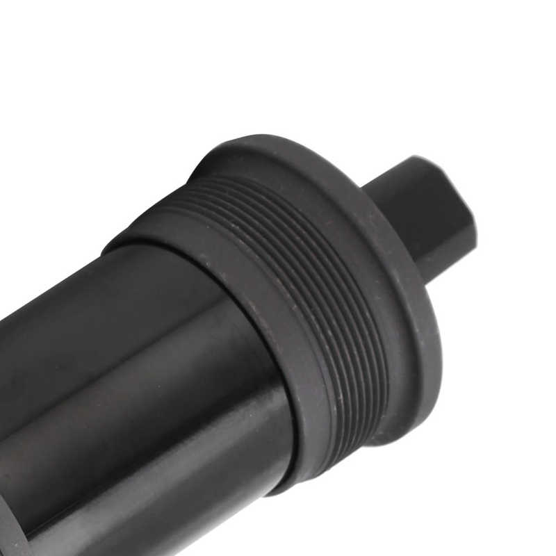 Bicycle Bottom Bracket Mountain Bike Sealed Bottom Bracket Square Hole Crank 68mm Steel Axis BB with Waterproof Screw