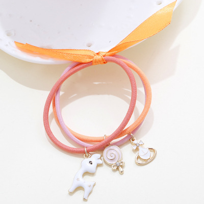 Doradeer dames scrunchie nieuwigheid hoofdband voor meisjes dames hoofddeksels scrunchie schattige meisjes accessoires voor het haar: 6