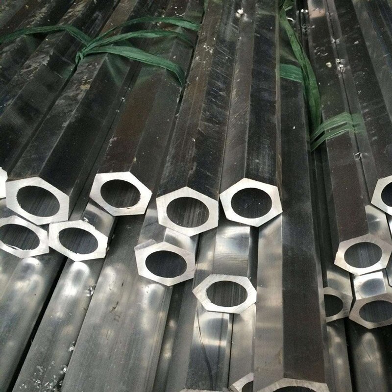 6061 Hexagonal hollow aluminum rod, Outer hexagon inner circle,Hexagonal aluminum tube pipe