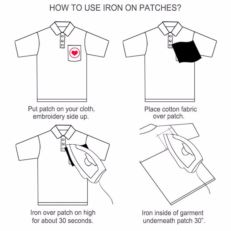 Rocket Punk Iron Op Patch Kleding Patch Voor Kleding Jongens Geborduurde Patch Kleding Stickers Kleding Kledingstuk Accessor