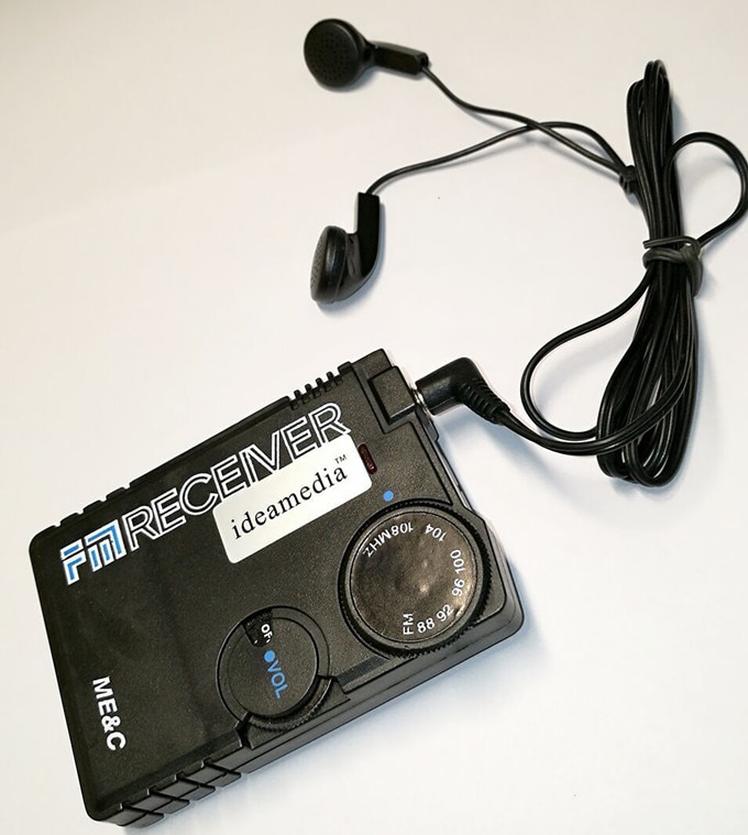 110-140MHZ air band radio receiver Airband Radio Receiver aviation band receiver for Airport Ground without headphone