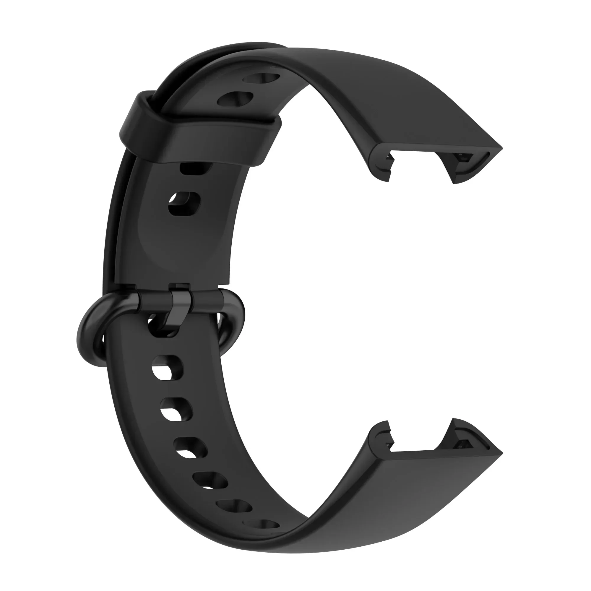 Siliconen bandje voor xiaomi mi watch 2 lite, wereldwijde versie, vervangend horlogebandje voor mi watch lite en redmi watch 2/1 .: Zwart / 20mm