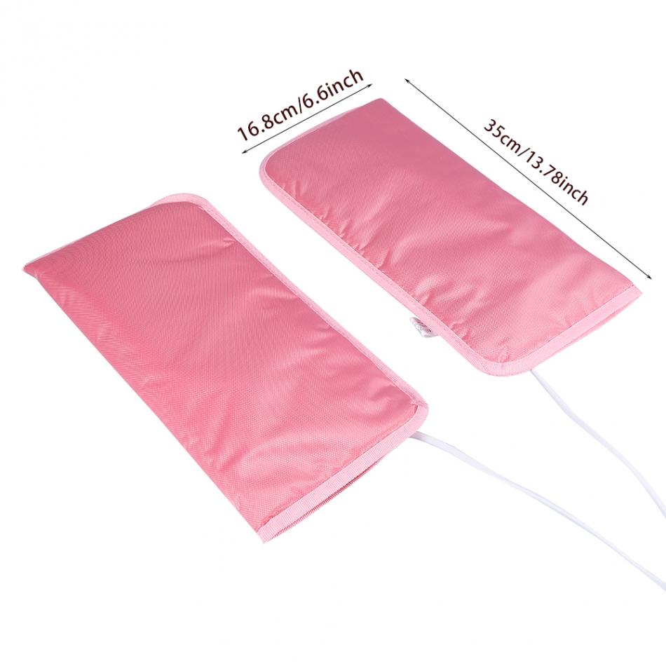 Manoplas terapéuticas eléctricas para manos y pies, terapia de cera para manicura de parafina, depilación con cera, tratamiento de SPA Mate para la piel