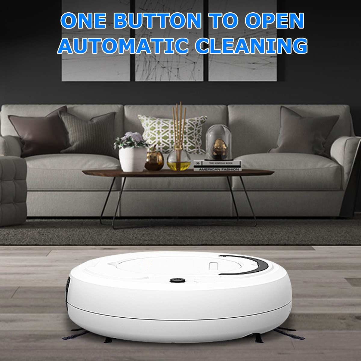 Best Intelligent Automatic Rechargeable Clean Robot Sweeping Home Floor Hair Dirt Cleaning Dust Sweeper Robots Vacuum Cleaner