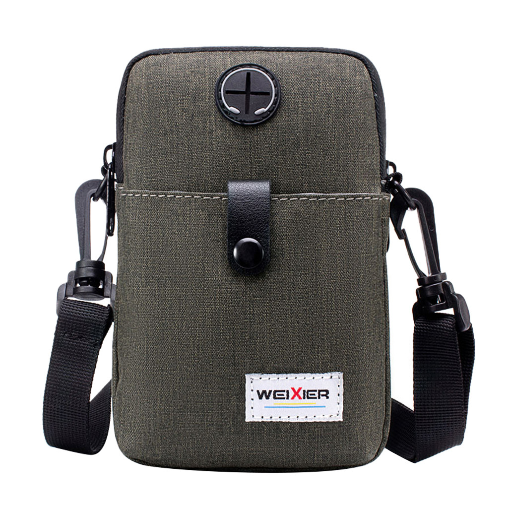 20# Men's Diagonal Mini Shoulder Multifunctional Mobile Phone Bag Outdoor Sports Bag Coin Bag Bolso Hombre Сумки