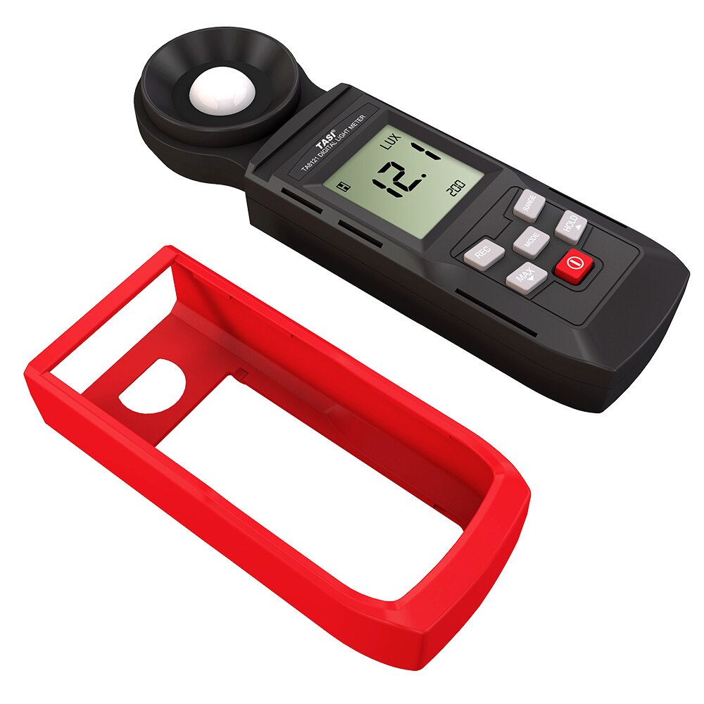 TASI Handheld Lux Meter LCD Luminometer Digital Photometer Luxmeter Light Meter Illuminometer 0-100000 Lux with Hold Mode