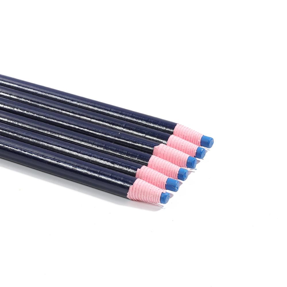 Lápices de tiza de sastre para costura sin cortes, marcador de tela, lápiz de ropa de tiza para costura, accesorios de costura a medida, 1Pc: Gris claro