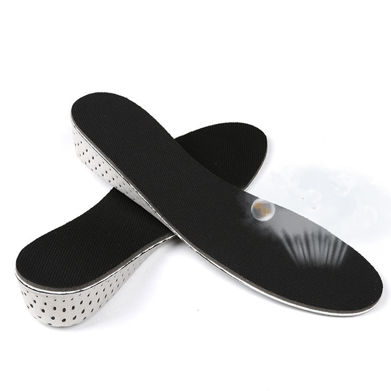Height Increase Insoles Men Women 2/3/4 CM Lift Up Invisible Foot Pads Inner Elevator Adjustable Cut Shoes Cushion Heel Insert: 2.3cm
