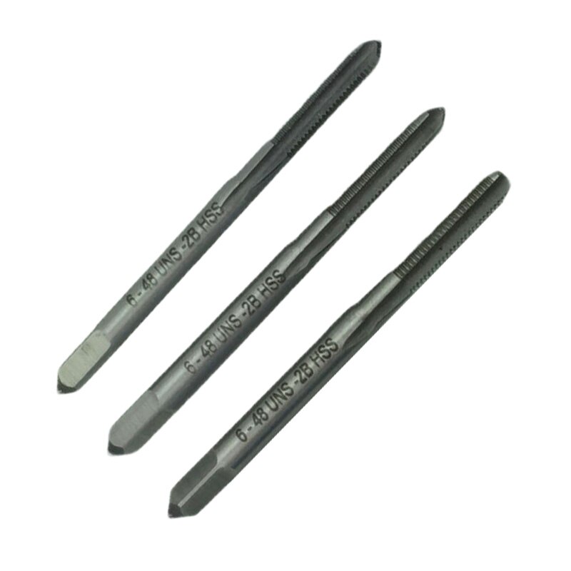 Aceteel 5pcs No 8-40 UN HSS Hachine Tap, 8 x 40 UN Right Hand Thread Tap
