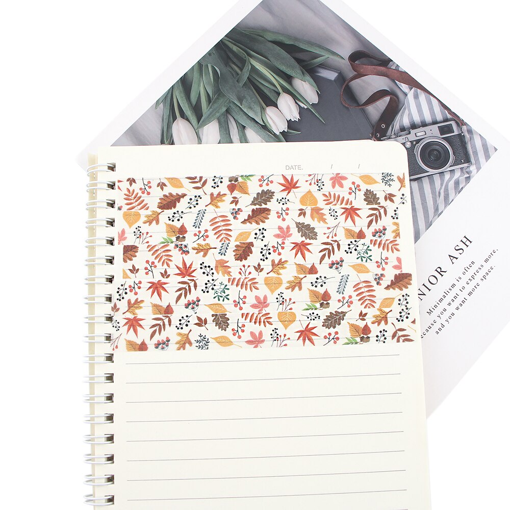 LX414 Bloem Boom Decoratie Tape Papier Washi Masking Tape Creatieve Scrapbooking Stationaire Kantoorbenodigdheden