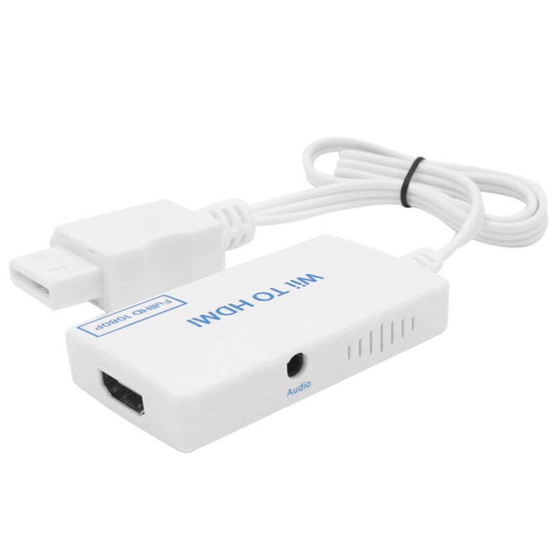 1080P Wii to Converters for PC HDTV Monitor Display Wii To Adapters Motion Adaptive Processing