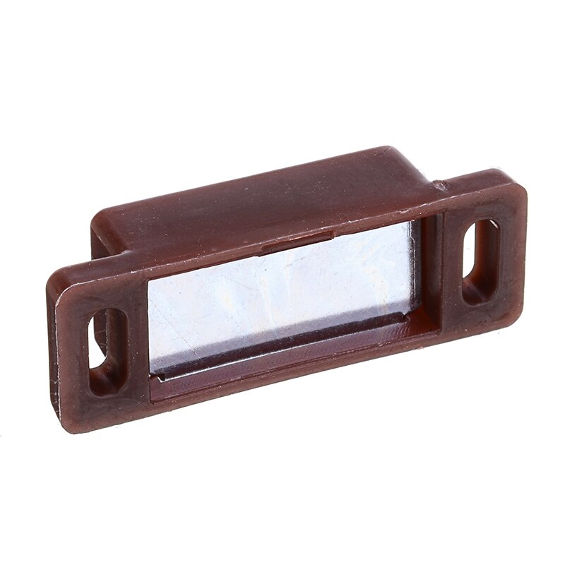 10pcs Plastic Magnetic Door Catches Cabinet Cupboard Door Magnetic Catch Latch Stopper Self-Aligning Magnet Furniture Hardware