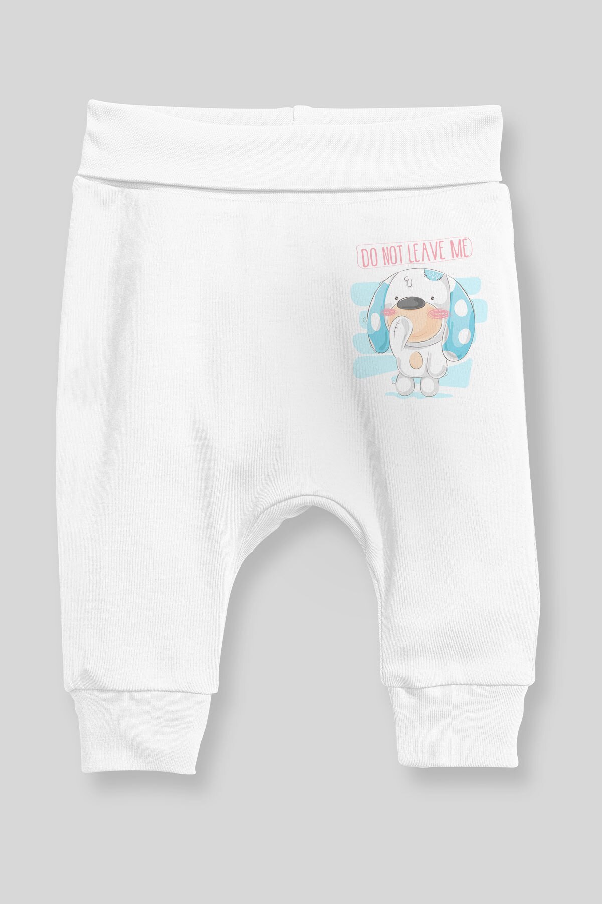 Angemiel Baby Terkedilmek İstemeyen Dog Baby Boy Harem Pants Pantalon White