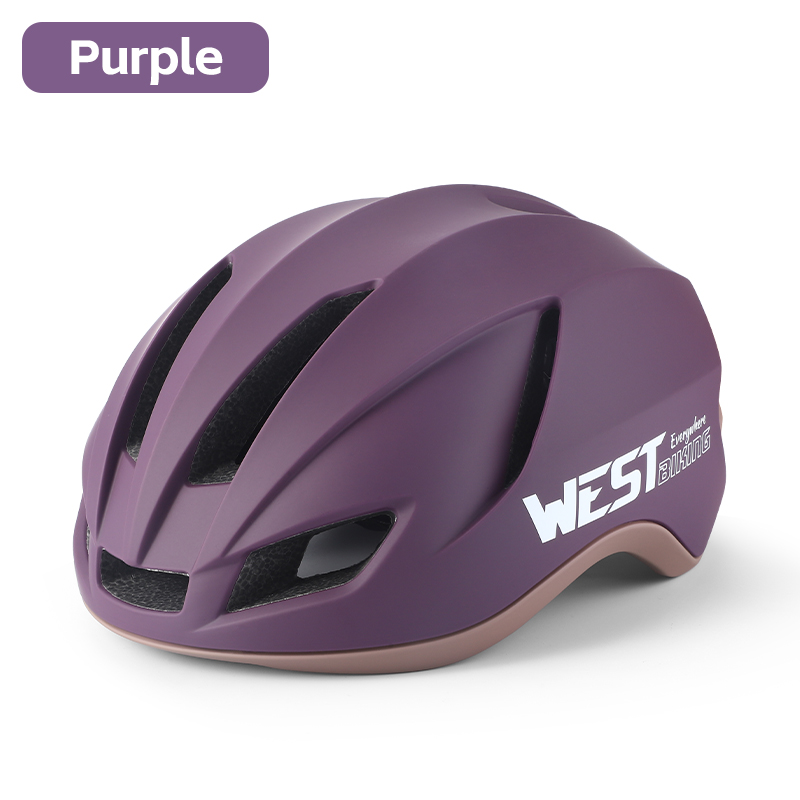 West Biking Cycling Aero Helm Mtb Enduro Racefiets Geïntegreerd Lichtgewicht Helm Mannen Vrouwen Multicolor Aerodynamische Veiligheidskappen: Zilver