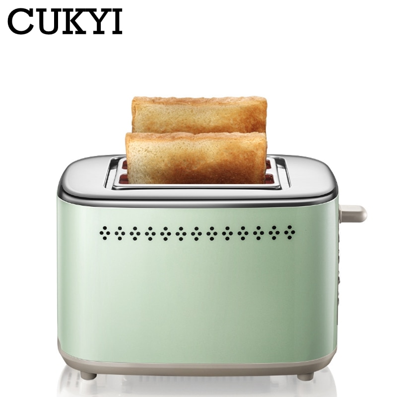 CUKYI 730W Small Bread Toaster Automatic fast heating machine Breakfast Sandwich baking 220V Household appliance