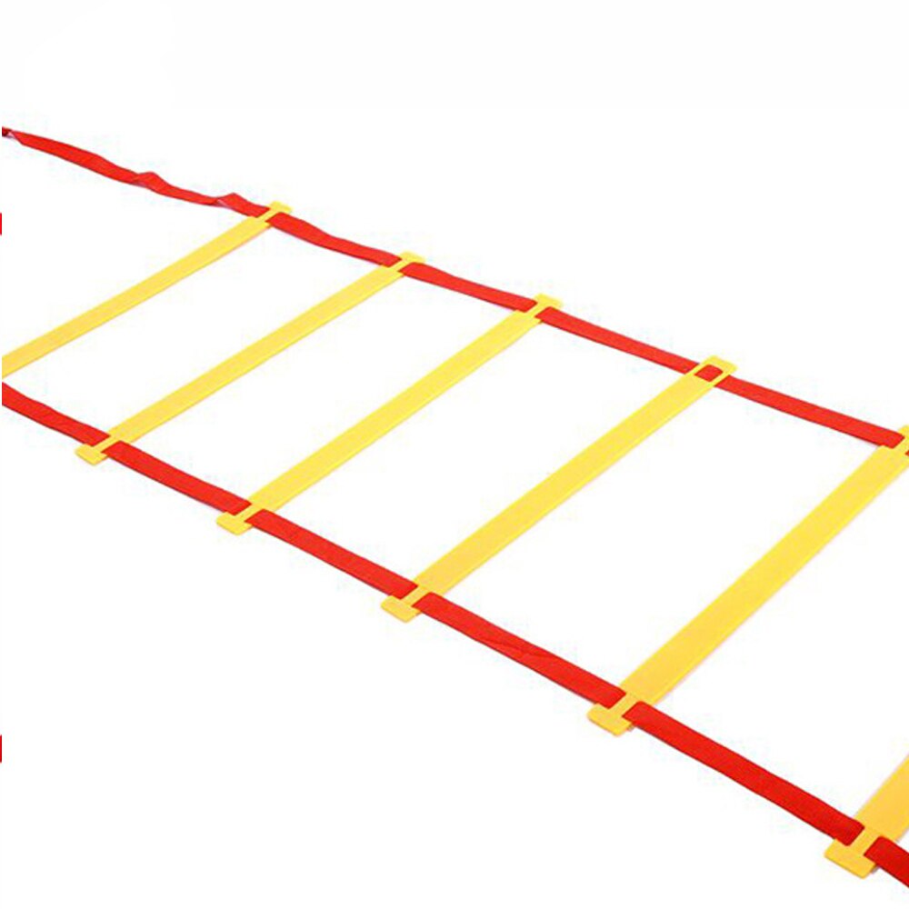 Agility ladder for football and football speed training with carrying bag, fitness equipment, ladder rungs, nylon straps
