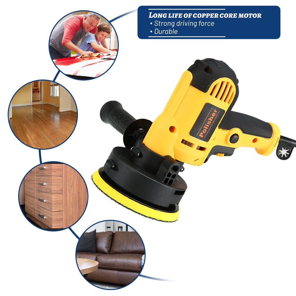 Electric Sanding Machine Car Polishing Machine Portable Electric Waxing Machine Car Beauty Polishing Machine