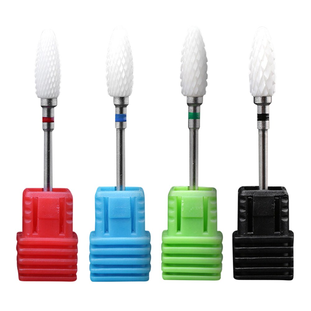 Elektrische Nail Sander Pedicure Manicure Kit Frees Nail Art Boor Keramische Polijsten Hoofd Voor Manicure Pedicure