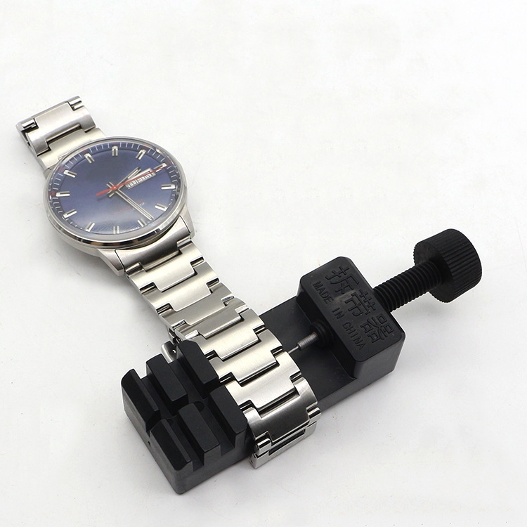1Pc Horloge Band Reparatie Kit Link Passen Slit Strap Armband Ketting Pin Remover Richter Gereedschap Accessoires Voor Mannen/vrouwen Horloges