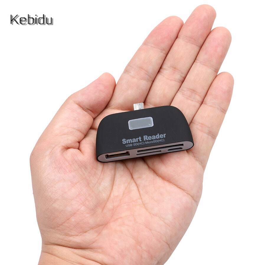 Kebidu 4 In 1 OTG/TF/Micro SD Card Reader USB 2.0 ... – Grandado