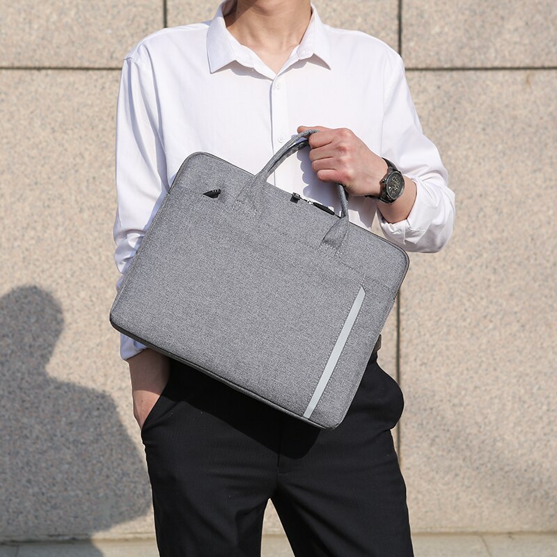 Notebook laptoptas eenvoudige casual draagbare aktetas