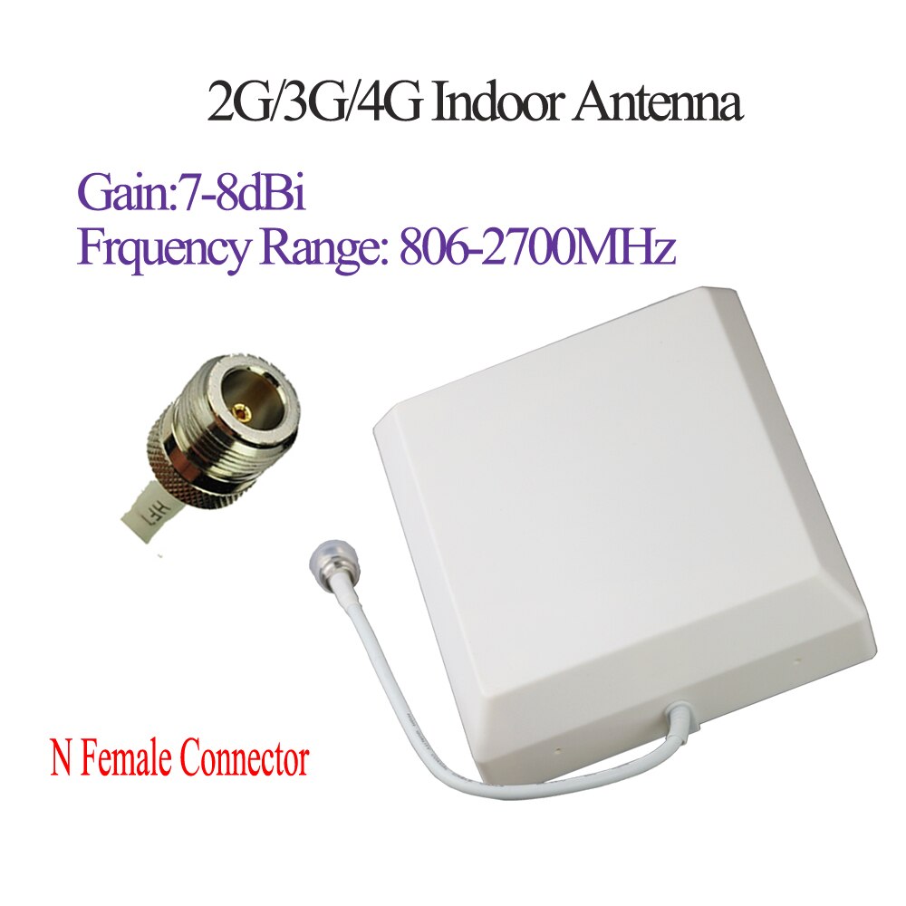 ZQTMAX-antena de Panel para amplificador de señal de teléfono móvil, 806-2700MHz, 2G, 3G, 4G, CDMA, GSM, DCS, UMTS, LTE