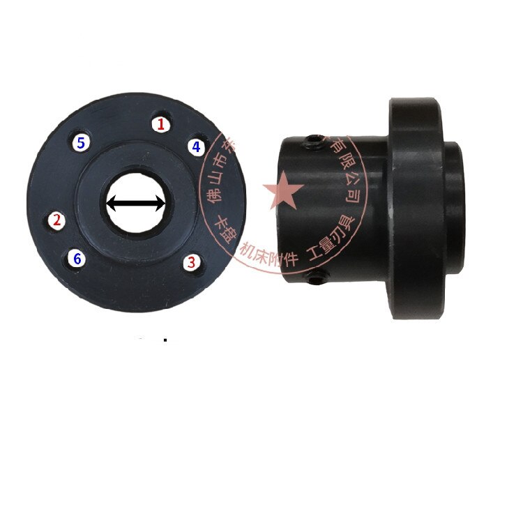 mini electric drill chuck hand drill special chuck motor shaft connection rod Flange K01 K01-80-100: k100 hole16