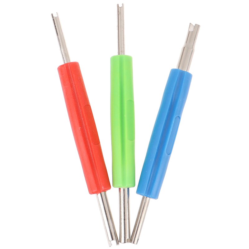 1 st. handsleutel 2- weg band ventiel kern verwijderaar sleutel gereedschap airco en auto motor fietsen