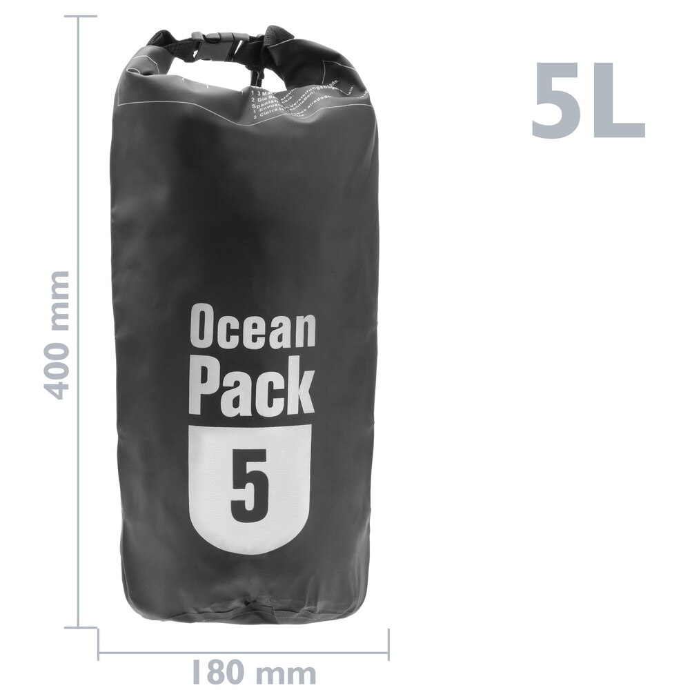 PrimeMatik-5L sac étanche. Sac à dos d&#39;eau pour Nautica kayak canoë pêche camping