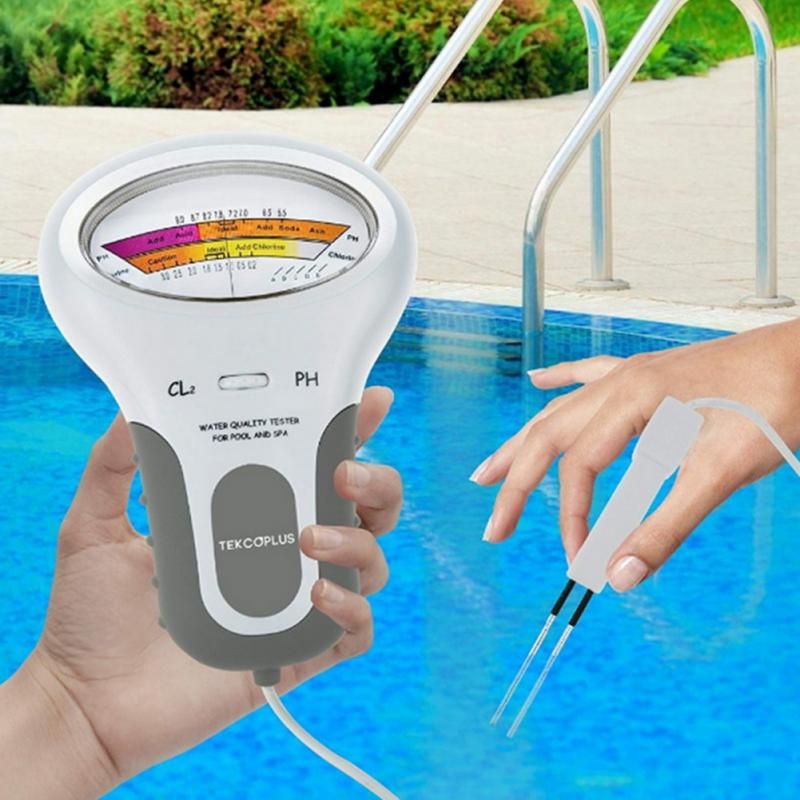Chloor Meter Ph Tester 2 In 1 Testers Water Testen Apparaat CL2 Meten Voor Zwembad Aquarium Drinkwater