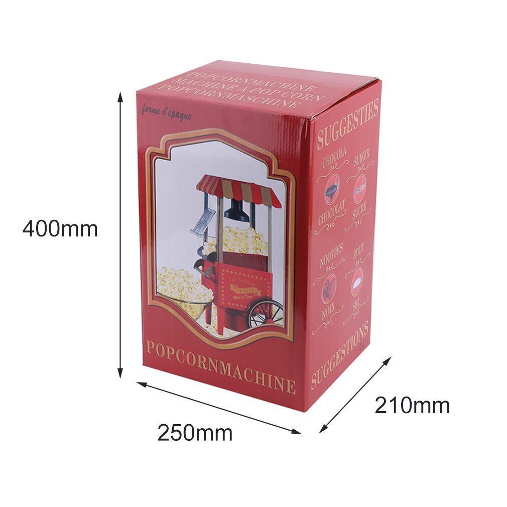 And Practical Domestic Nostalgia Electric Air Popcorn Maker Mini Home use Household Popcorn Machine