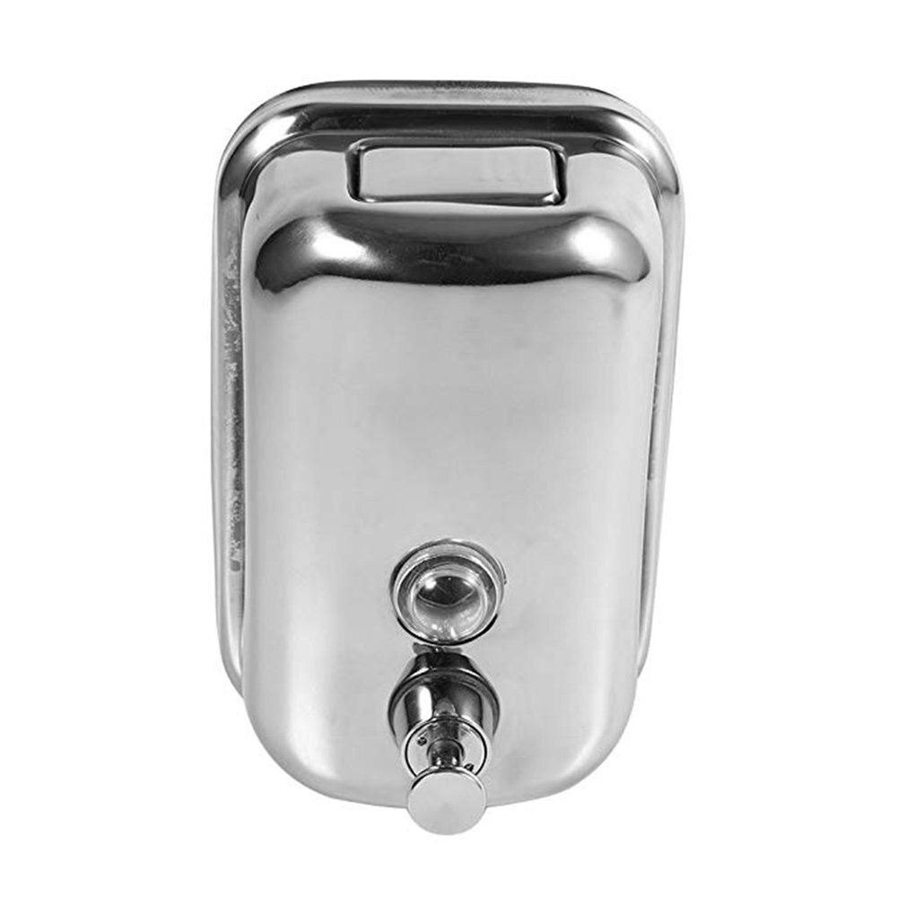 Soap Dispenser 304 Stainless Steel Wall-Mounted Energy-Saving Laundry Liquid Foam Soap Dispenser