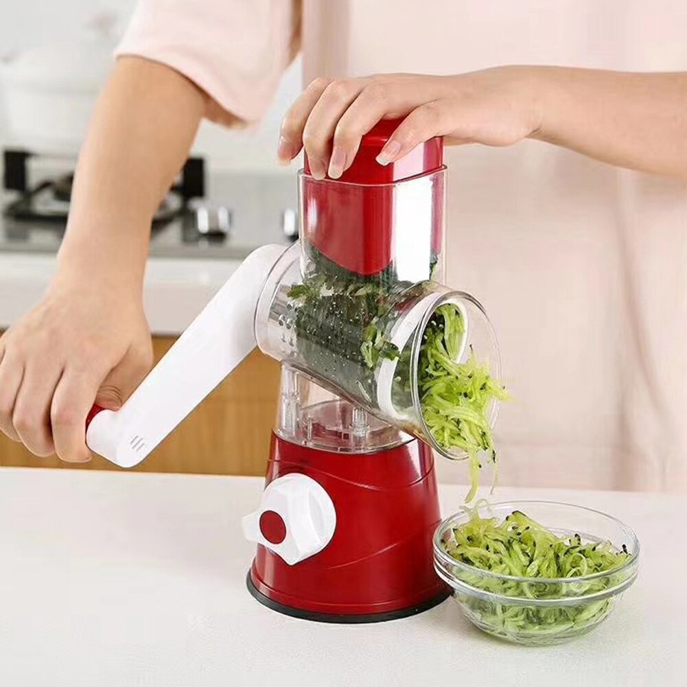 Outils de cuisine pour la maison, économie de main-d'œuvre, râpe manuelle multifonctionnelle, trancheuse, râpe à fromage, coupe-fruits, légumes, viande, manuel