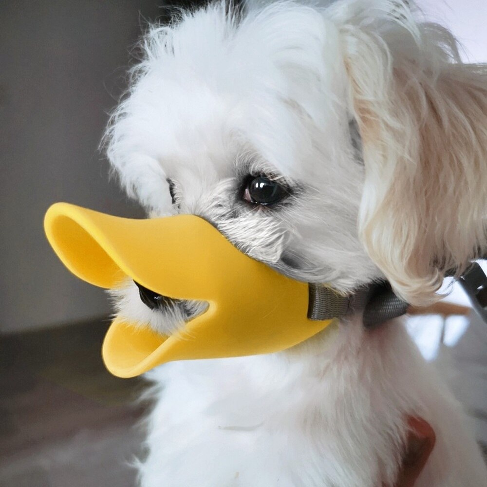 Dog Muzzle Silicone Duck Muzzle Mask for Dogs Anti Bite Stop Barking Small Large Dog Mouth Muzzles Pet Dog Accessories