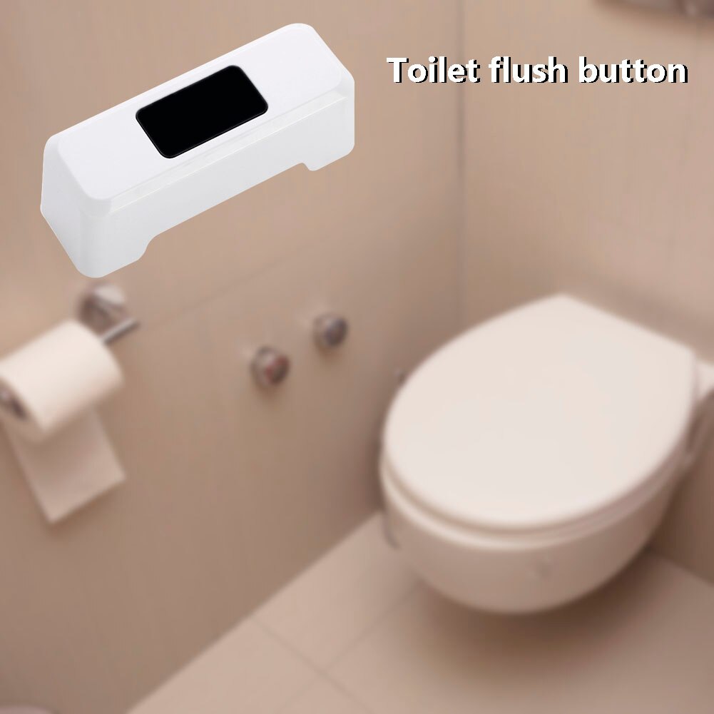 Infrared Sensor Toilet Flush Transducer Toilet Motion Sensor Auto Rinse Button Touchless Lavatory On-Touch Flush Switch