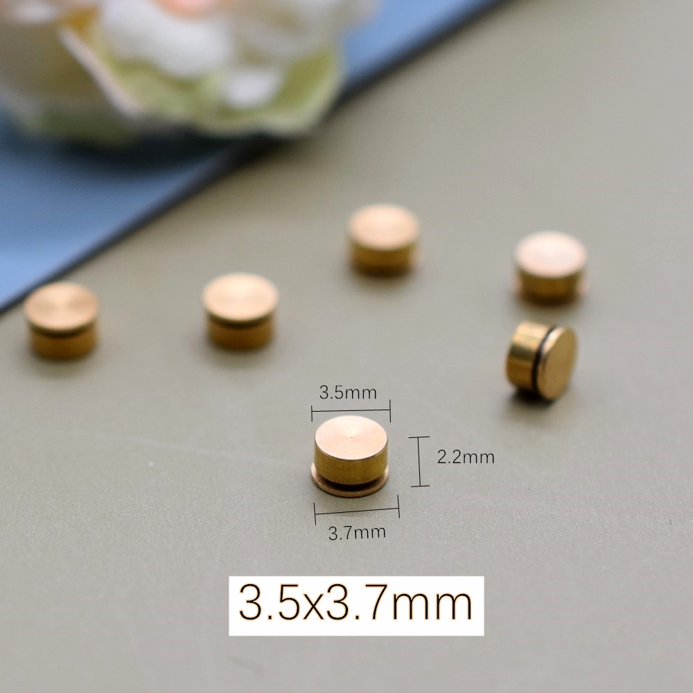 SNASAN 10pcs Mini Rotating Bearing For Nail Art Jewelry Making Phone Case Decoration DIY Handmade Accessories Jewelry Findings