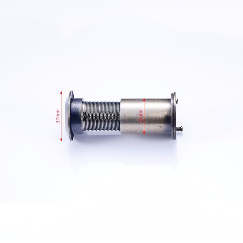 Deurspion van zinklegering met privacyafdekking, kijkgat voor 35-55mm  qp2