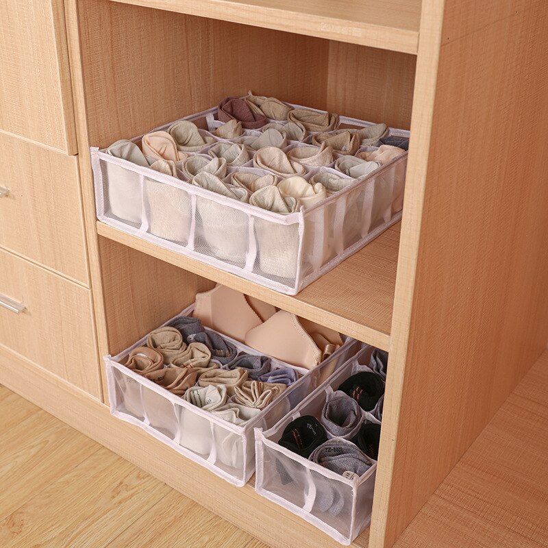 Foldable Drawer Organizer Closet Organizer For Underwear Socks Home Cabinet Divider Storage Box Storage Organizer 2022