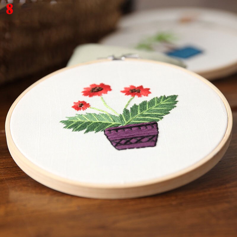 Kits de matériel de broderie, bricolage, poinçon d&#39;aiguille, Kit de broderie artisanale, point de croix, bricolage, tricot, accessoires de couture,: 8