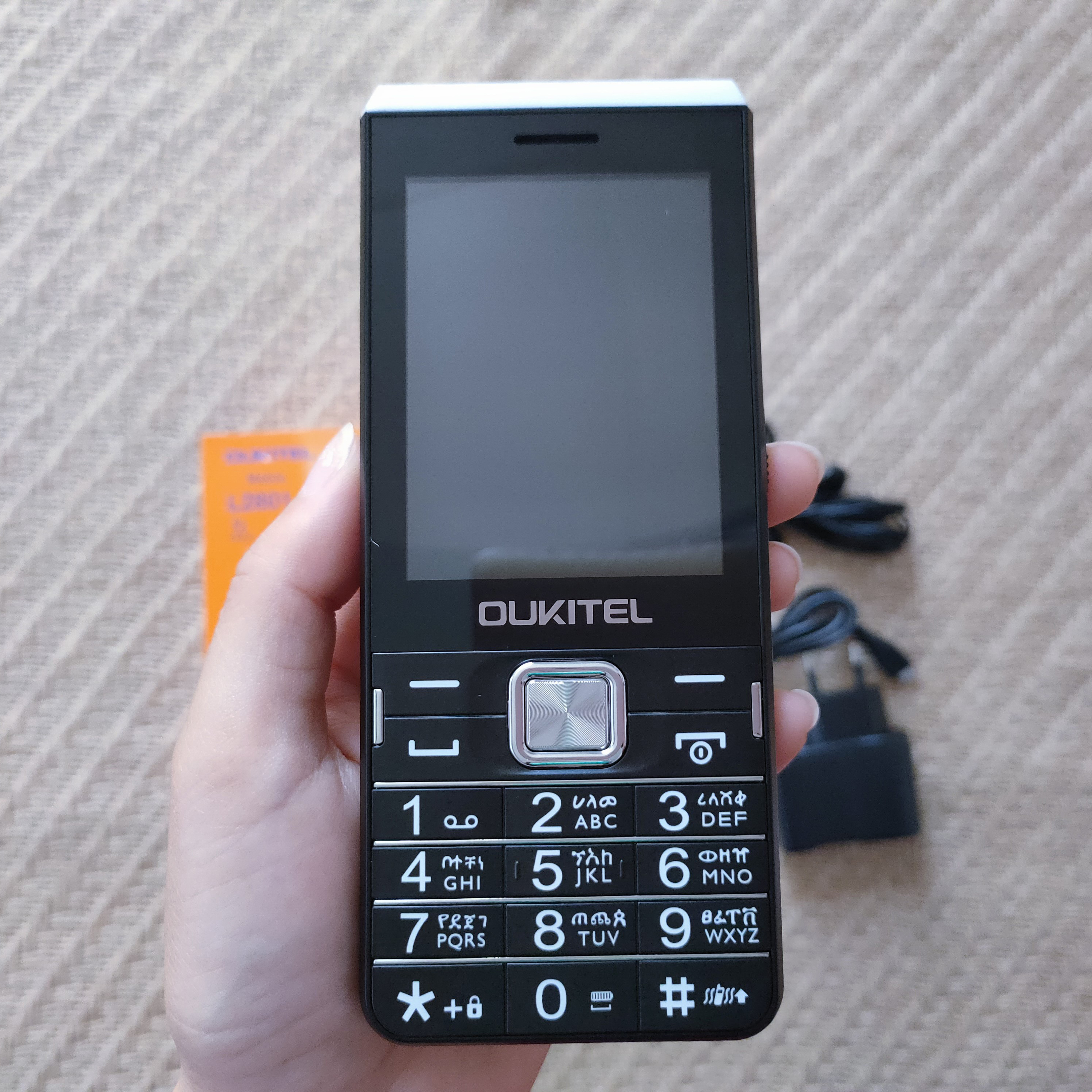 Original Oukitel L2801 Mobile Phone 2800mAh 3 SIM Bluetooth 3.0 Cellphone Elderly Big Speacker Strong Flashlight