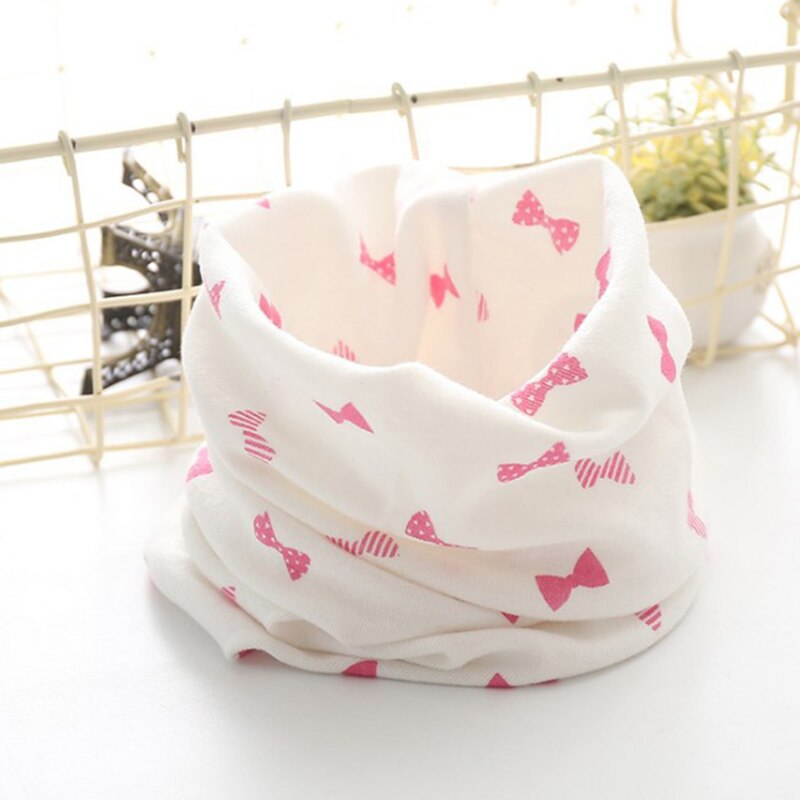 Winter Scaf Kids Boys Girls Cotton Multi Use Neck Cover Warm Scarf Hat Bandana Cute Print Cartoon Scarf Clothing Accessories