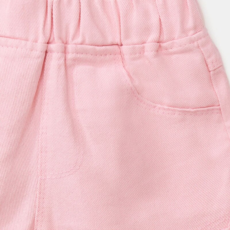 IENENS Kids Baby Girls Summer Denim Clothing Shorts Pants Jeans Clothes Children Girl Casual Short Trousers Infant Bottoms