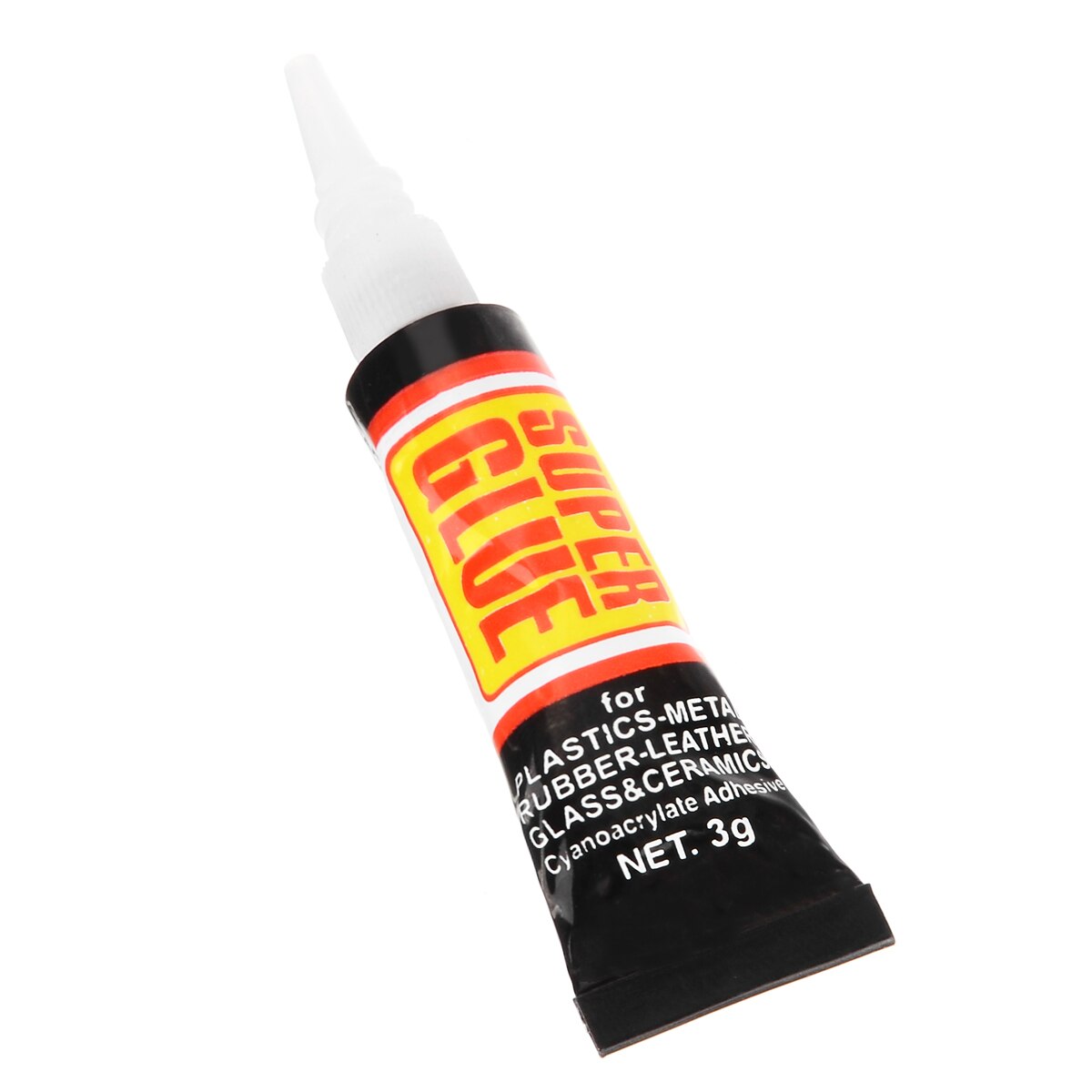12 stk/sæt 3g hurtigtørrende superlim mini flydende tube superlim stærkt klæbende metal glas plast håndlavet reparationsværktøj