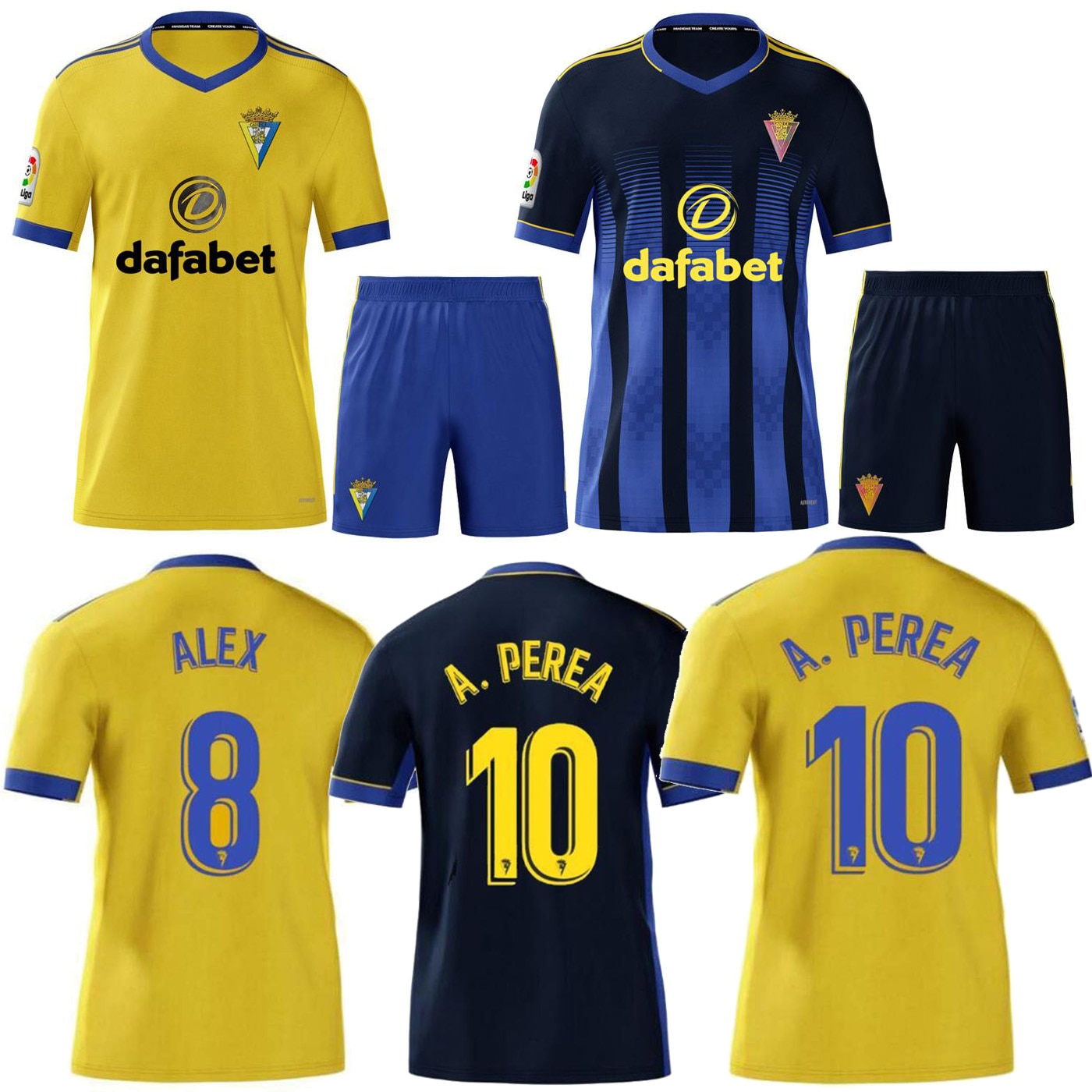 20 21 per I Bambini Kit CaDIZES Futbol Camisa 2020 2021 Ragazzi Camiseta De Futbol Maillot Maglia T-Shirt