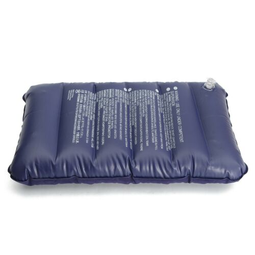 Faltbare Kissen draussen Reise Schlaf Kissen Luft Aufblasbare Kissen Fr Brechen Rest Marine Blau
