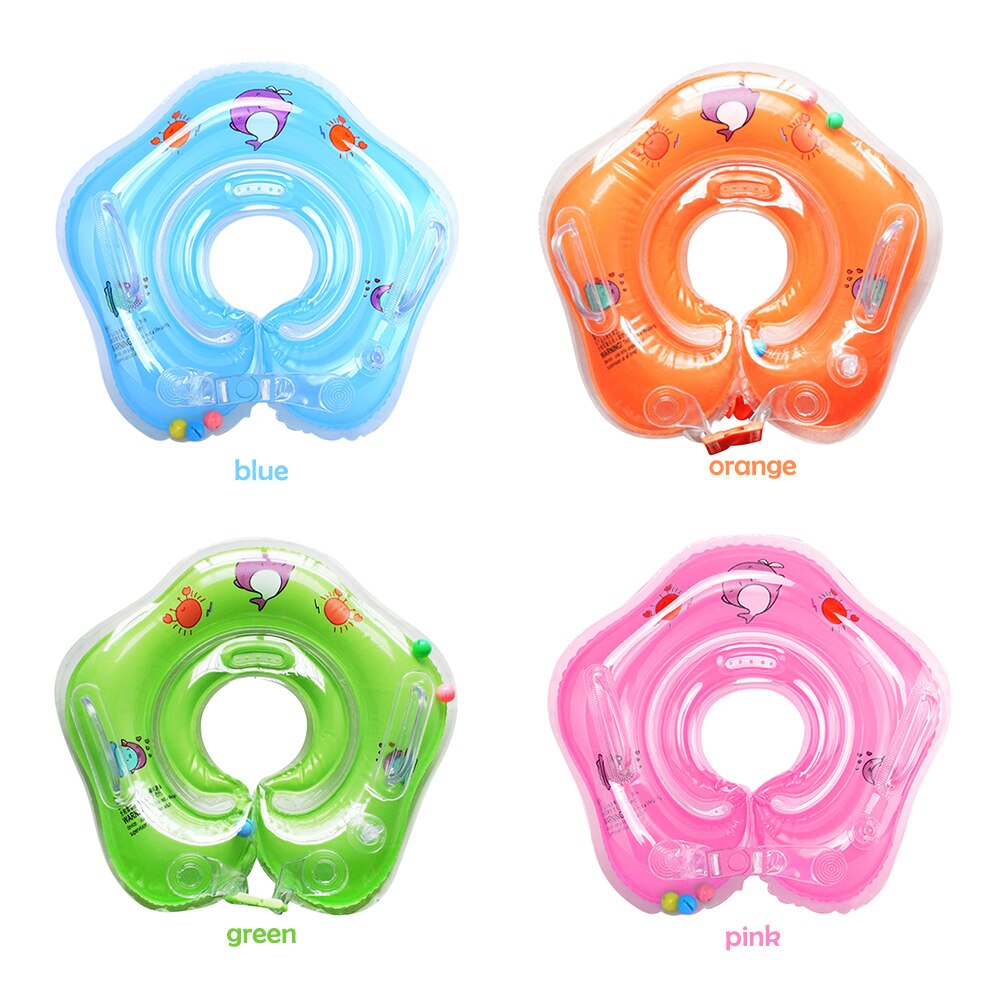 Flotador para cuello de bebé recién nacido, anillo flotante para bebé, baño de seguridad infantil, accesorios de piscina