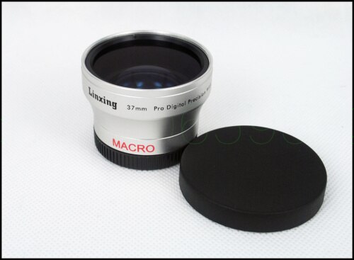 Grand Angle 0,45x37mm + objectif de Conversion Macro argent 0.45