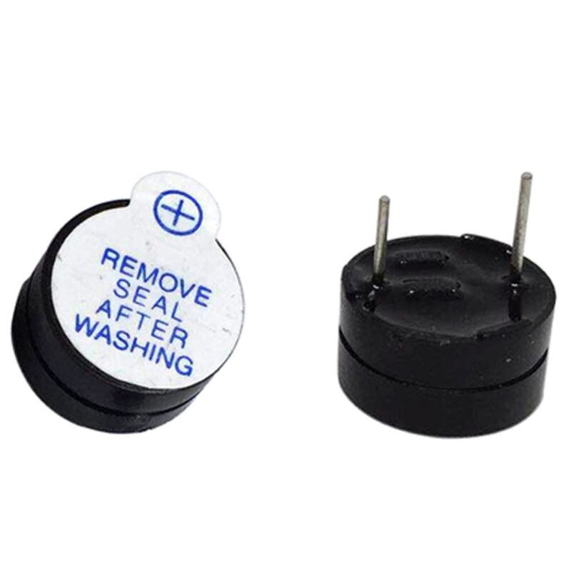 10pcs 5v Active Buzzer Magnetic Long Continous Beep Tone Alarm Ringer 12mm MINI Active Piezo Buzzers For Computers Printers