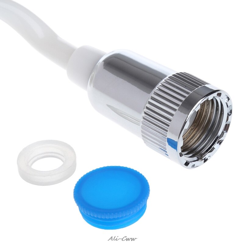 Tubo de ABS + tuerca de plástico manguera de ducha blanca Flexible fuerte para fontanería de agua PULVERIZADOR DE bidé de inodoro línea telefónica